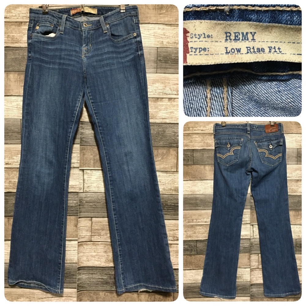 Big Star Remy Low Rise Boot Jeans Women’s 28L (Hemmed 29.5) Med Wash Blue